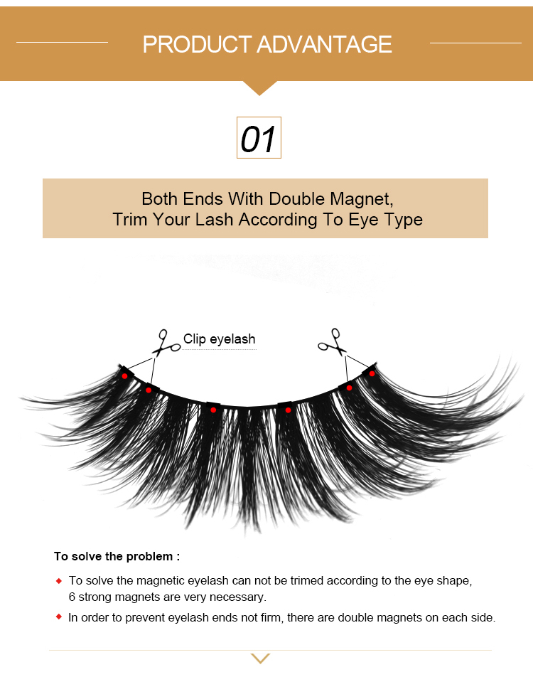 3D Faux Mink Magnetic Lashes